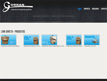 Tablet Screenshot of gorran.com.br